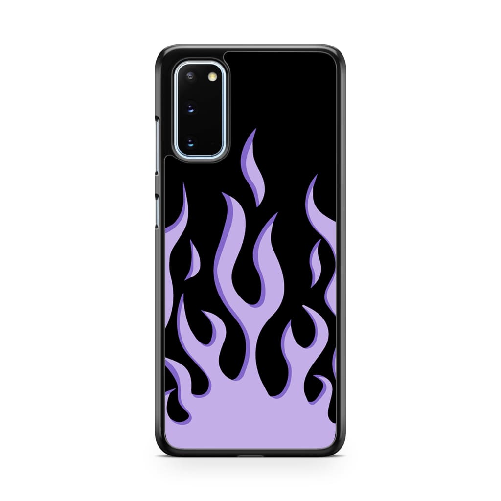 Lavender Flames Phone Case - Galaxy S20 - Phone Case