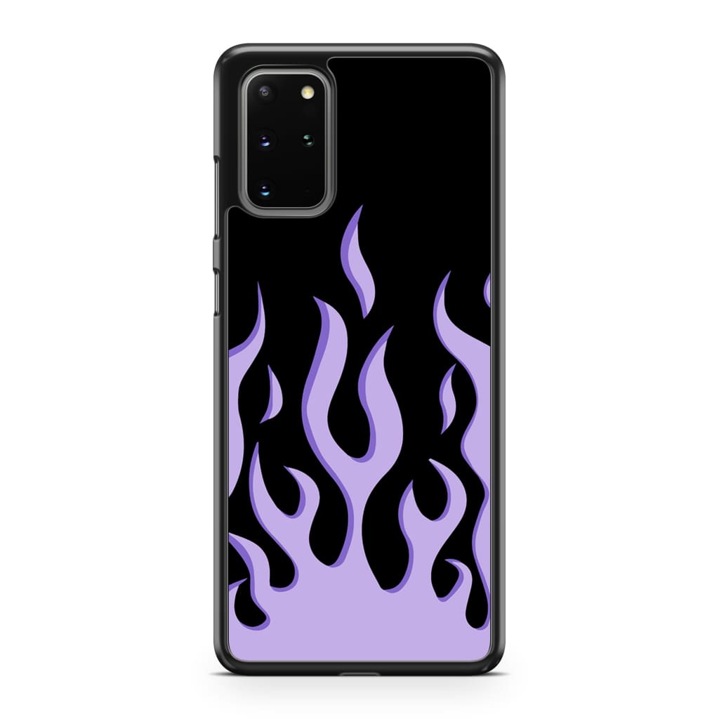 Lavender Flames Phone Case - Galaxy S20 Plus - Phone Case