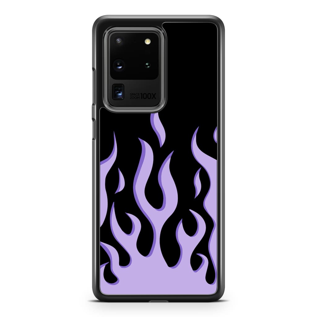 Lavender Flames Phone Case - Galaxy S20 Ultra - Phone Case