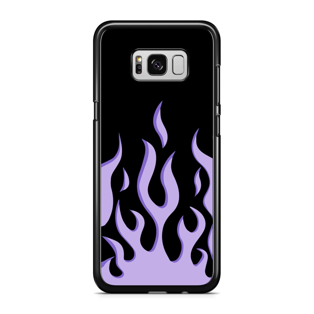 Lavender Flames Phone Case - Galaxy S8 Plus - Phone Case
