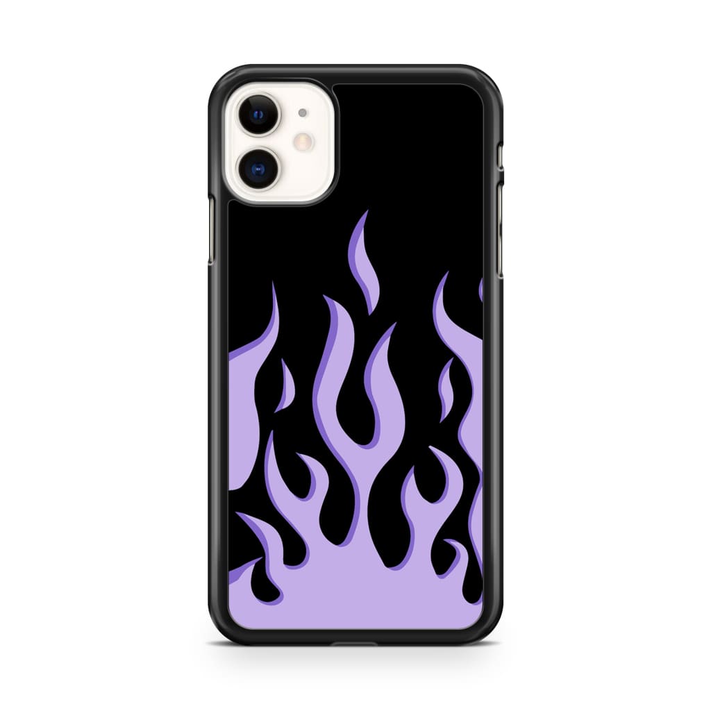 Lavender Flames Phone Case - iPhone 11 - Phone Case