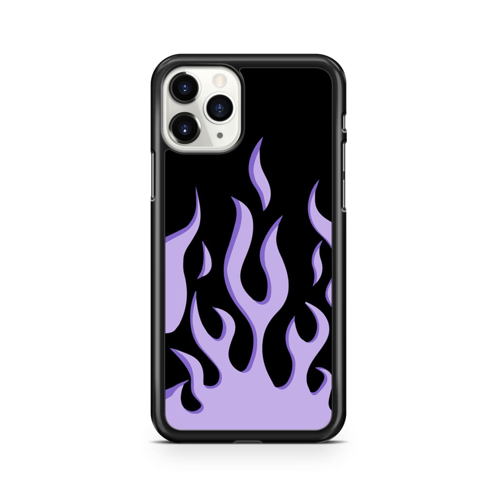 Lavender Flames Phone Case - iPhone 11 Pro - Phone Case