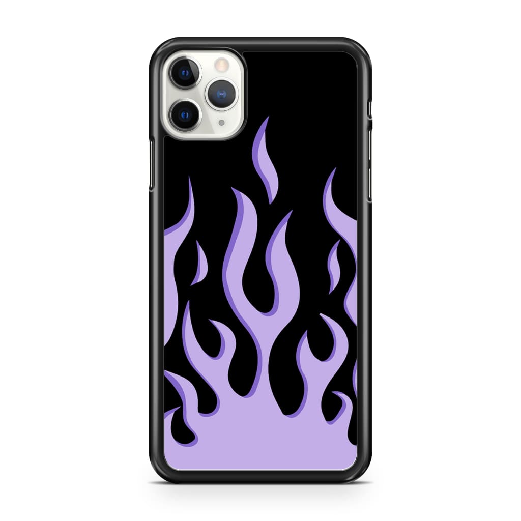 Lavender Flames Phone Case - iPhone 11 Pro Max - Phone Case