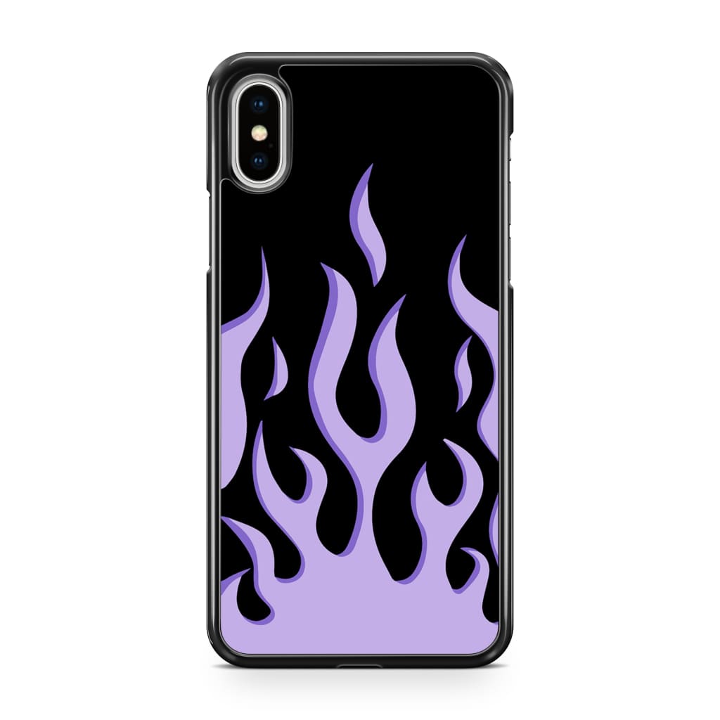 Lavender Flames Phone Case - iPhone XS Max - Phone Case