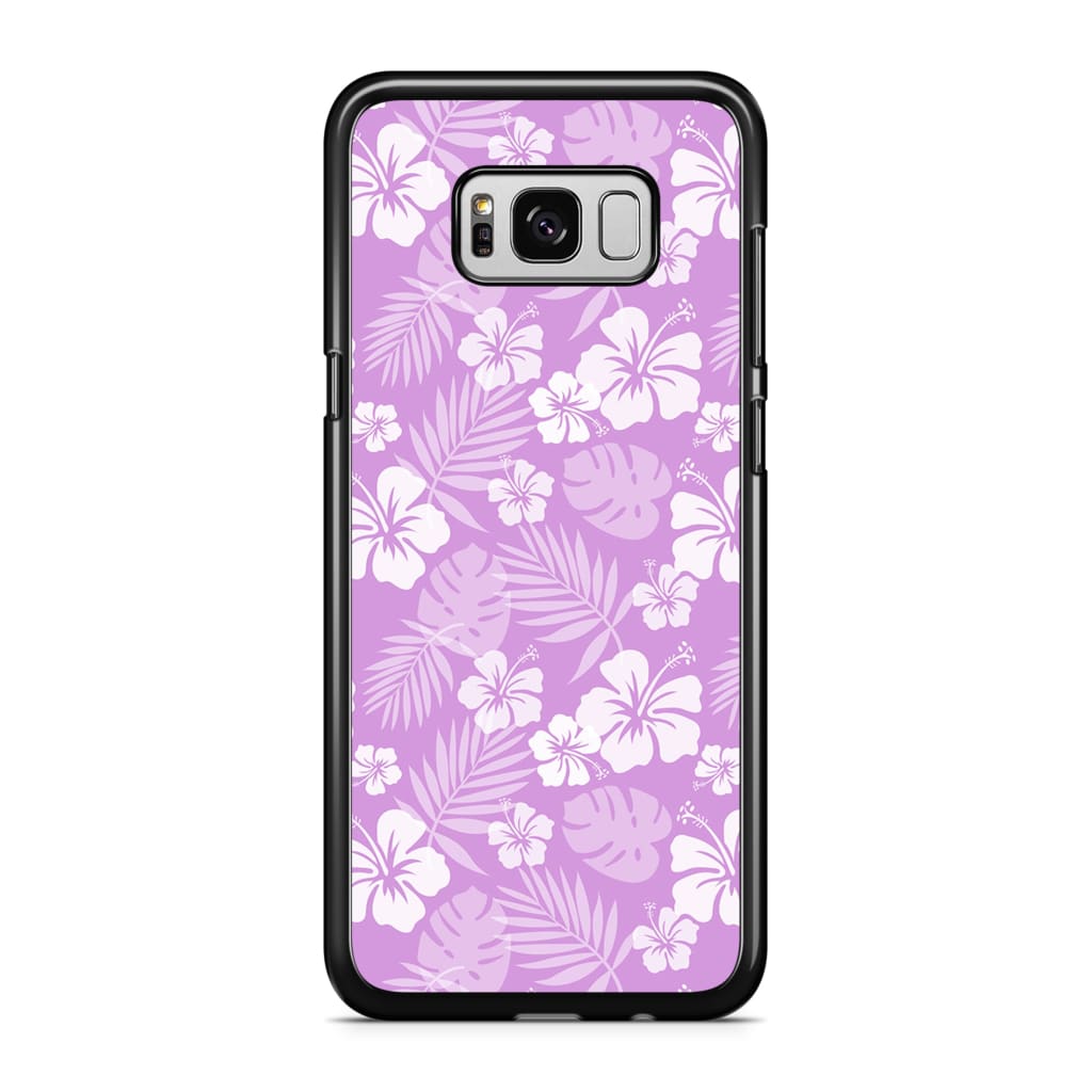 Lavender Hibiscus Phone Case - Galaxy S8 Plus - Phone Case