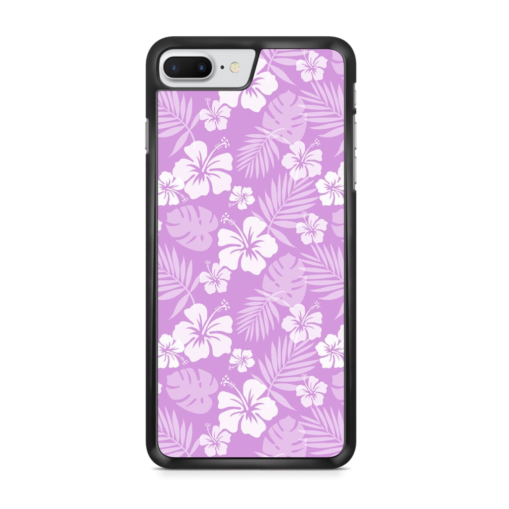 Lavender Hibiscus Phone Case - iPhone 6/7/8 Plus - Phone 