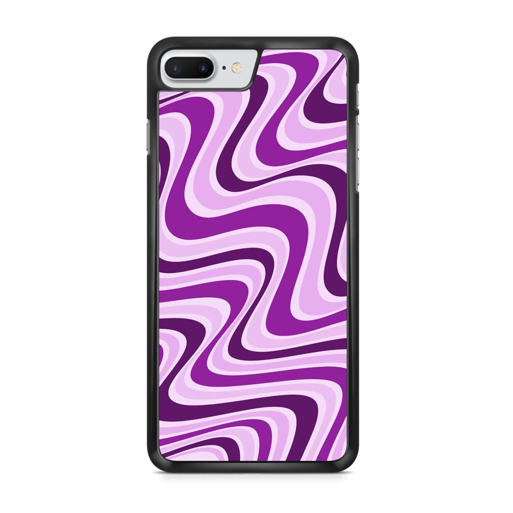 Lavender Retro Waves Phone Case - iPhone 6/7/8 Plus - Phone 