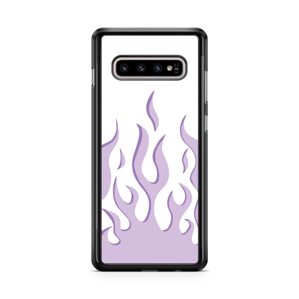 Lilac Flame Phone Case - Galaxy S10 - Phone Case