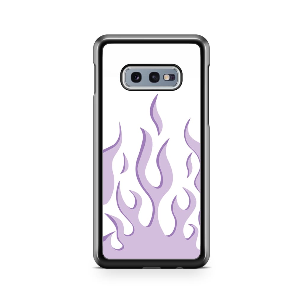 Lilac Flame Phone Case - Galaxy S10e - Phone Case
