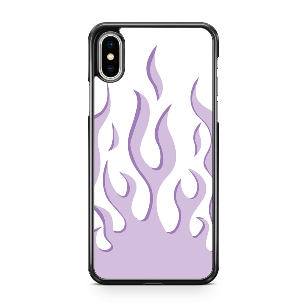 Lilac Flame Phone Case - iPhone XS Max - Phone Case