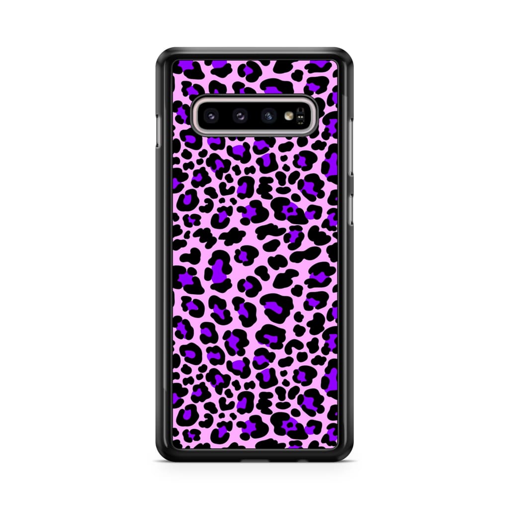 Lilac Leopard Phone Case - Galaxy S10 - Phone Case