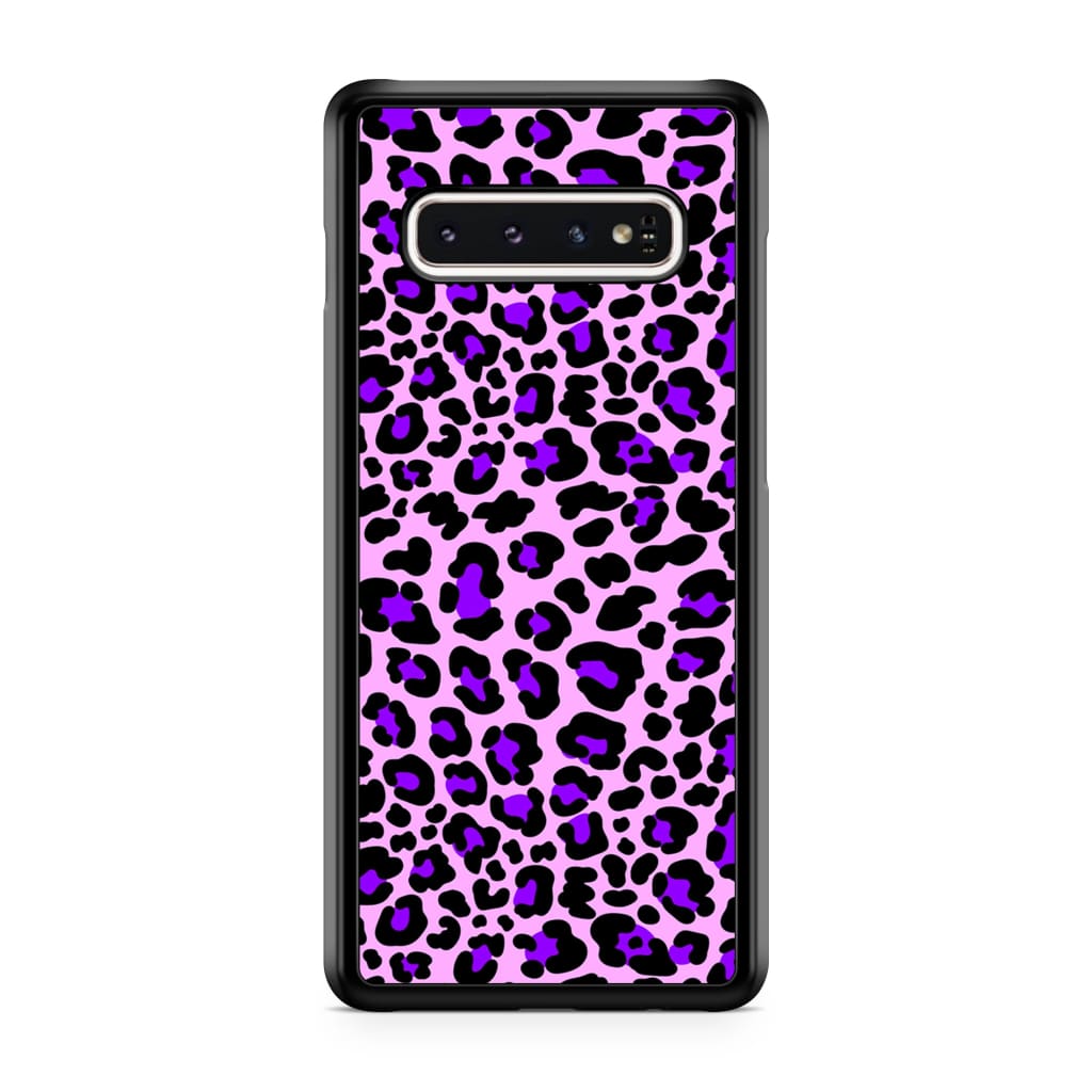 Lilac Leopard Phone Case - Galaxy S10 Plus - Phone Case