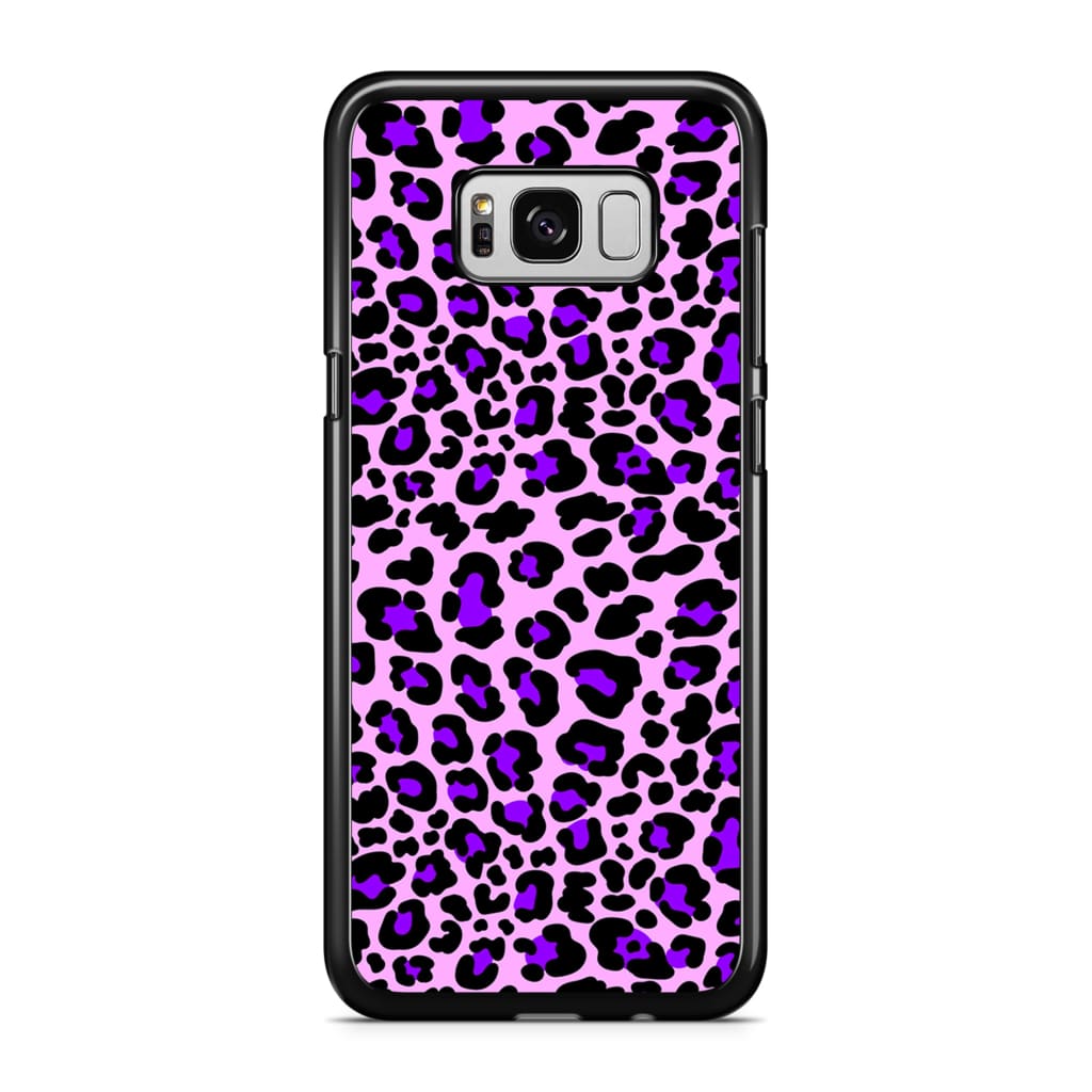 Lilac Leopard Phone Case - Galaxy S8 - Phone Case