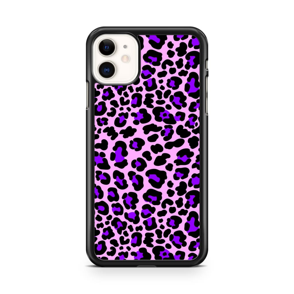 Lilac Leopard Phone Case - iPhone 11 - Phone Case