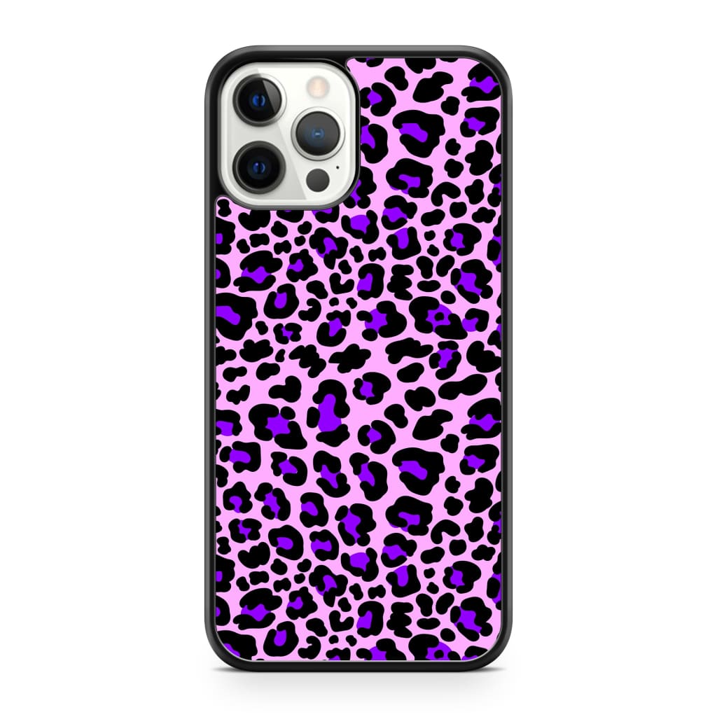 Lilac Leopard Phone Case - iPhone 12 Pro Max - Phone Case