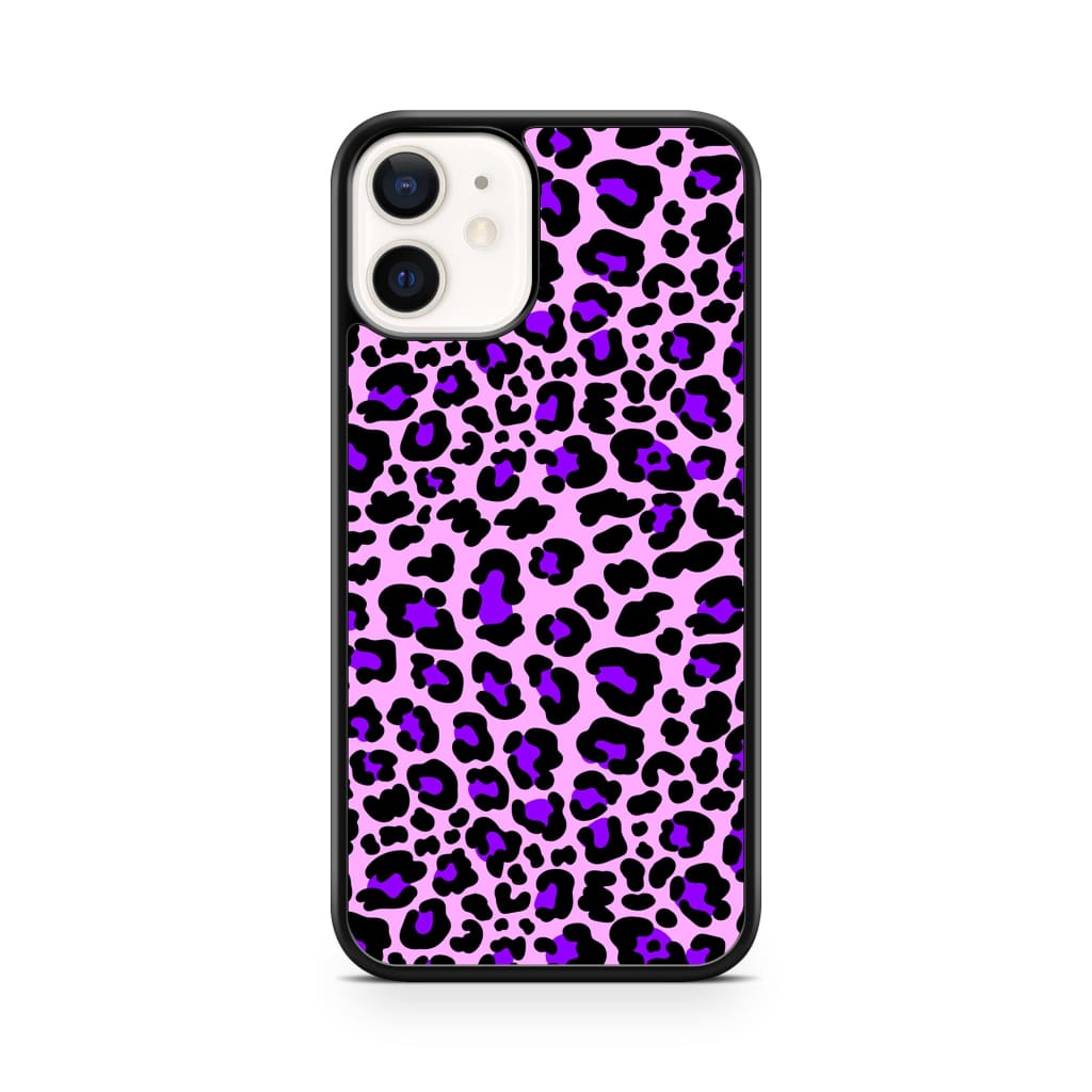 Lilac Leopard Phone Case - iPhone 12/12 Pro - Phone Case