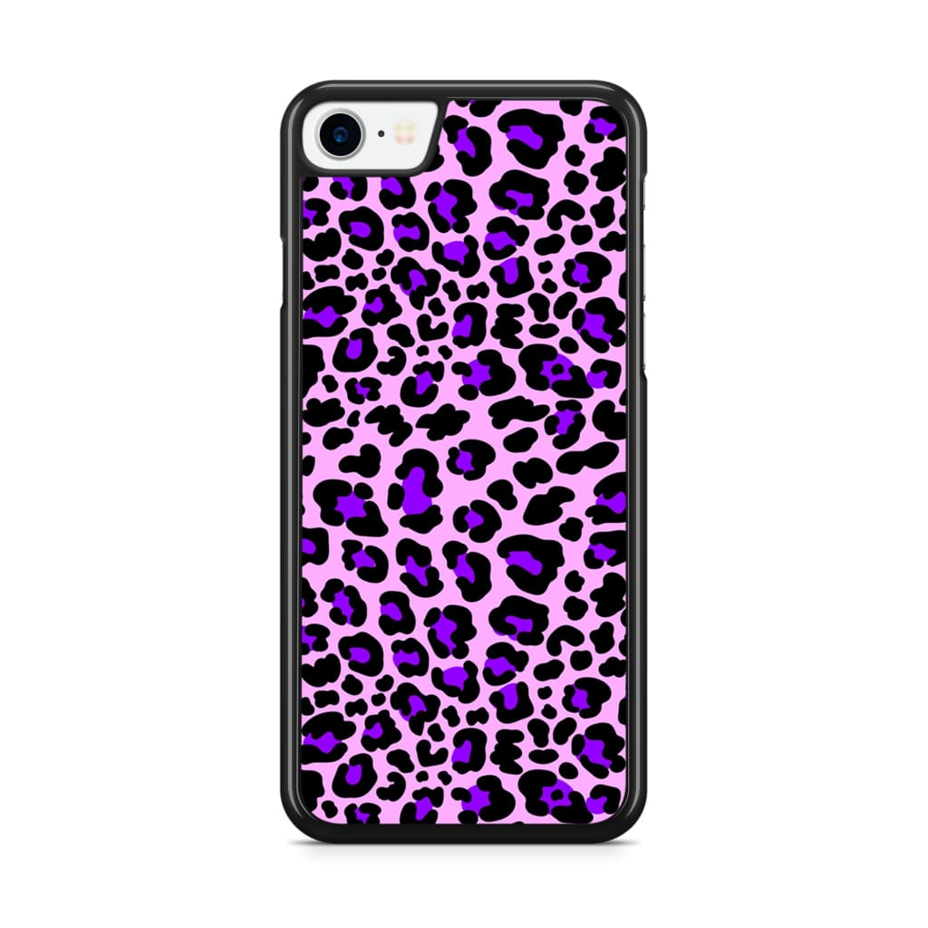 Lilac Leopard Phone Case - iPhone SE/6/7/8 - Phone Case