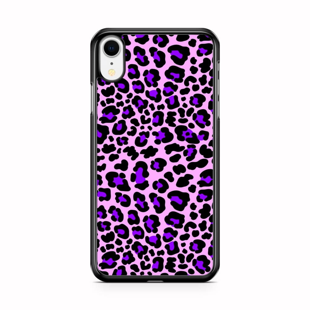 Lilac Leopard Phone Case - iPhone XR - Phone Case
