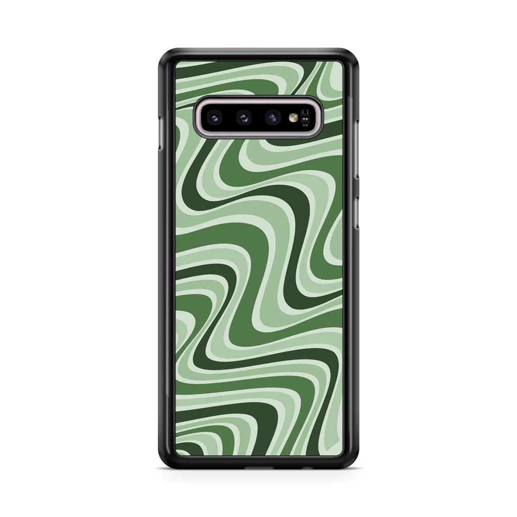 Matcha Retro Waves Phone Case - Galaxy S10 - Phone Case