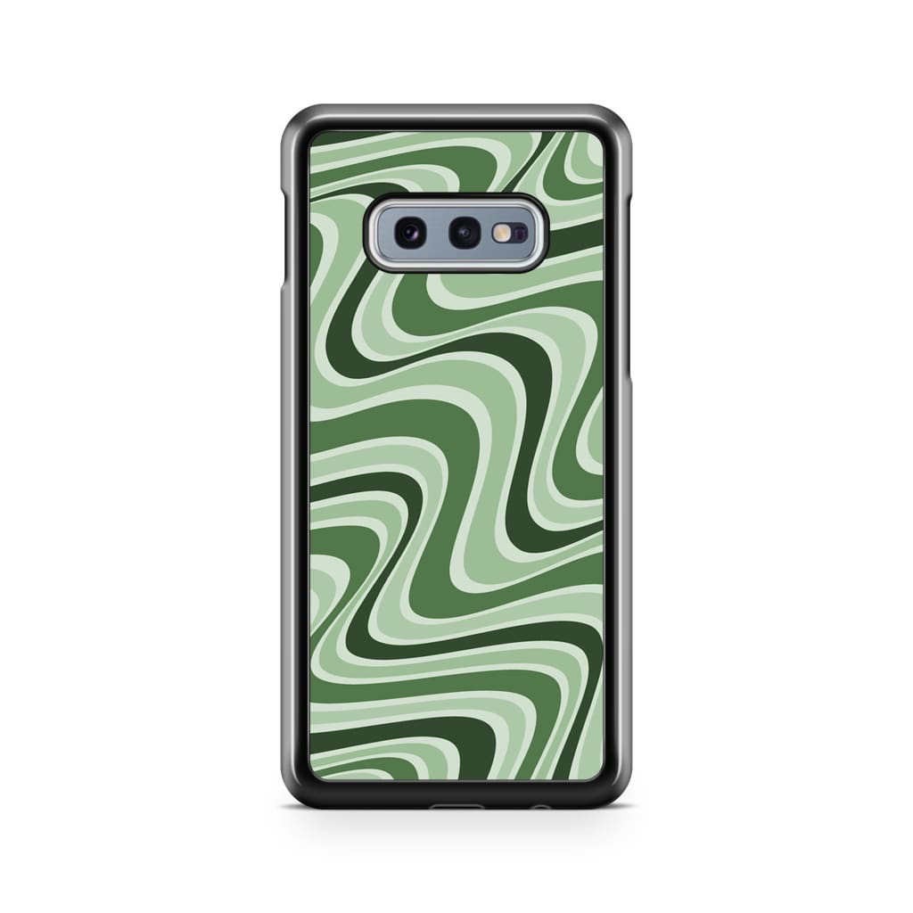 Matcha Retro Waves Phone Case - Galaxy S10e - Phone Case