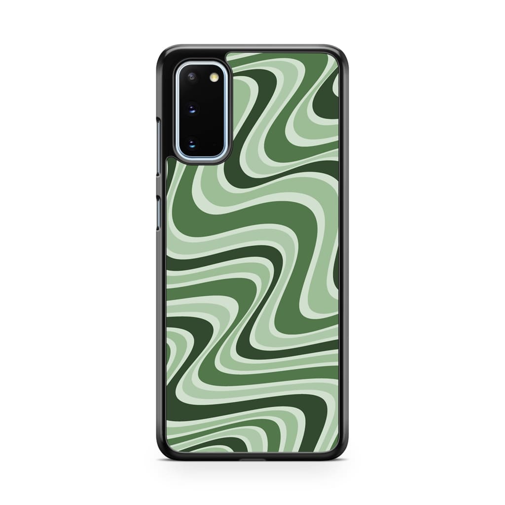 Matcha Retro Waves Phone Case - Galaxy S20 - Phone Case
