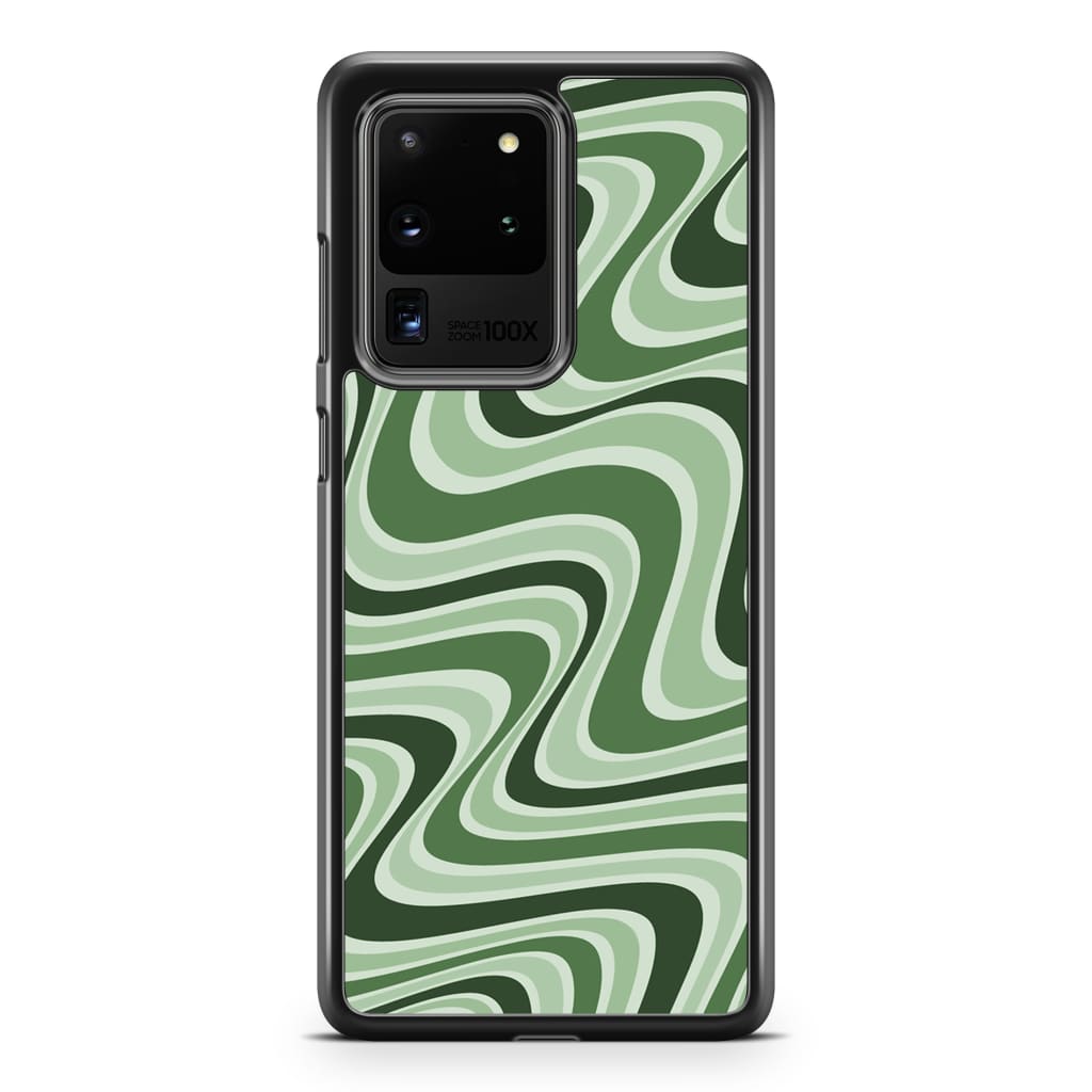 Matcha Retro Waves Phone Case - Galaxy S20 Ultra - Phone 