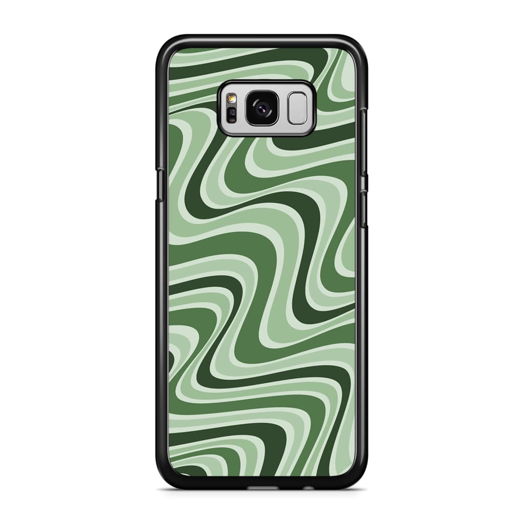 Matcha Retro Waves Phone Case - Galaxy S8 - Phone Case