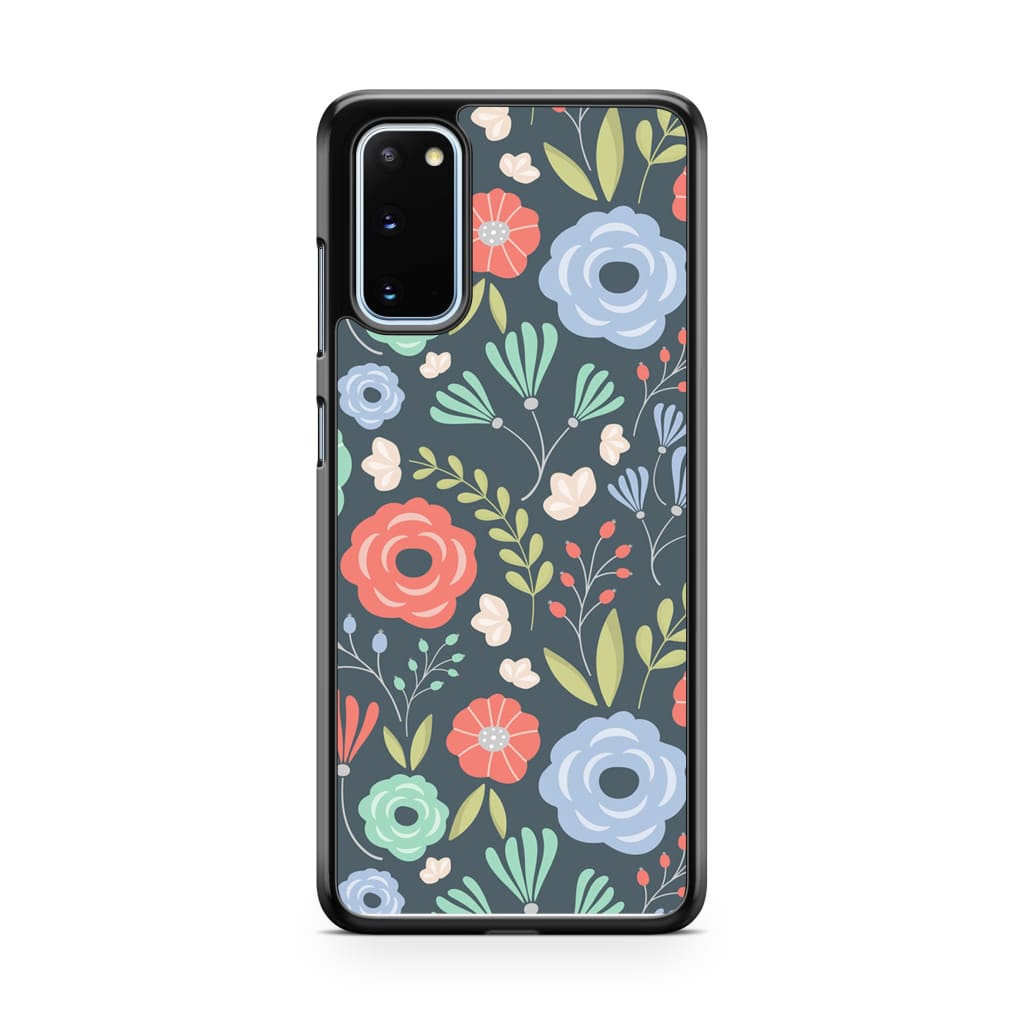 Midnight Floral Phone Case - Galaxy S20 - Phone Case