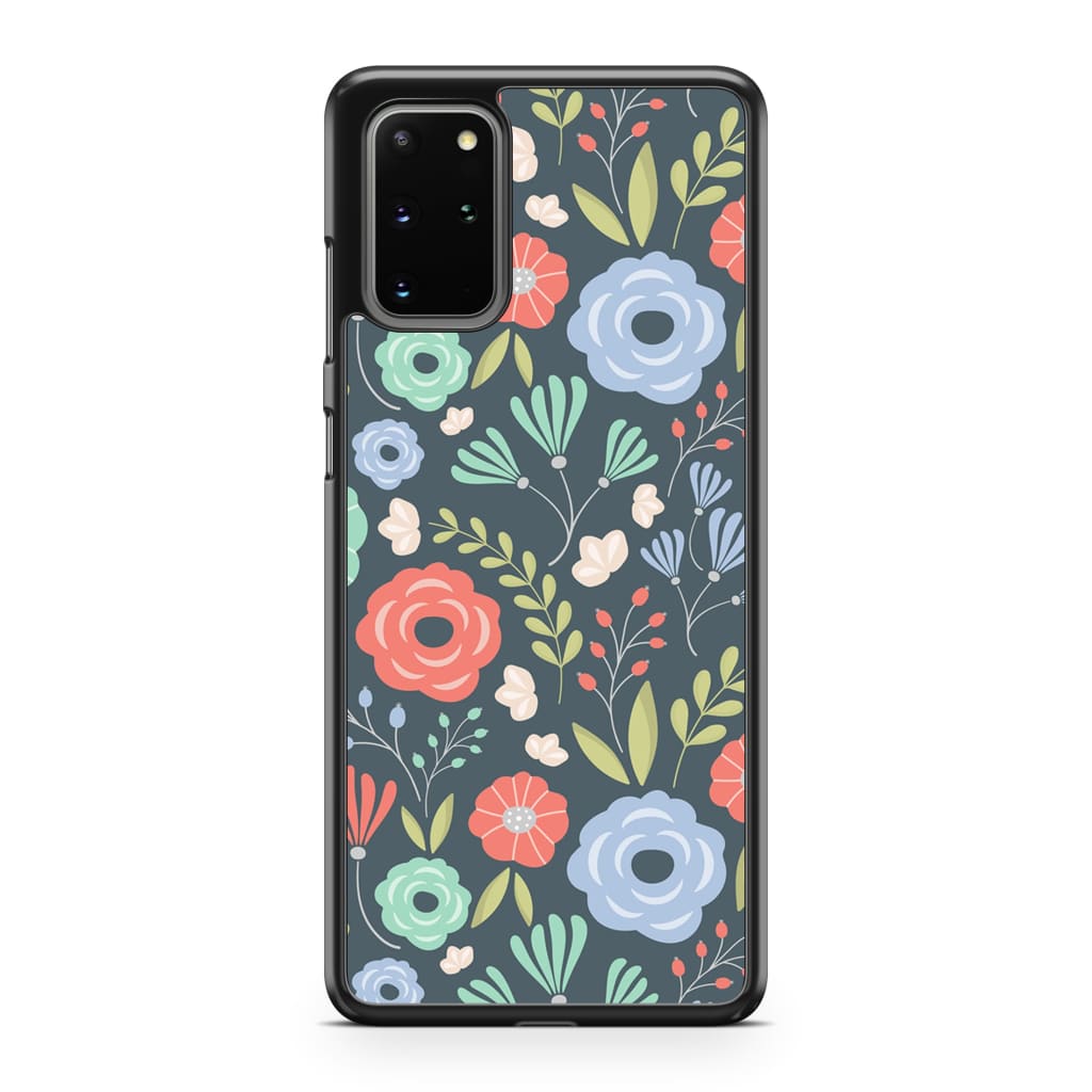 Midnight Floral Phone Case - Galaxy S20 Plus - Phone Case