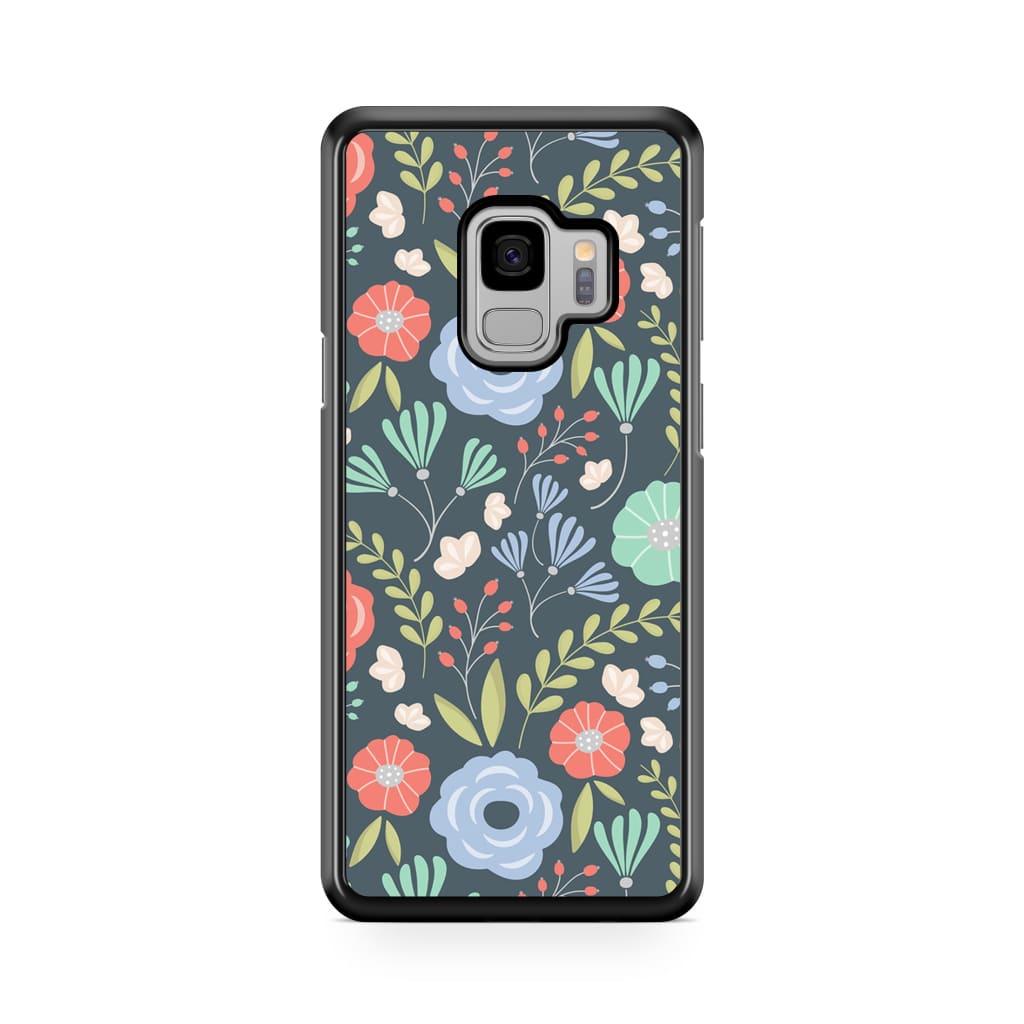Midnight Floral Phone Case - Galaxy S9 - Phone Case
