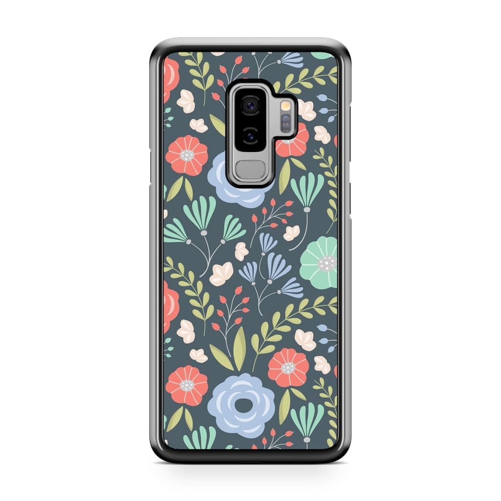 Midnight Floral Phone Case - Galaxy S9 Plus - Phone Case