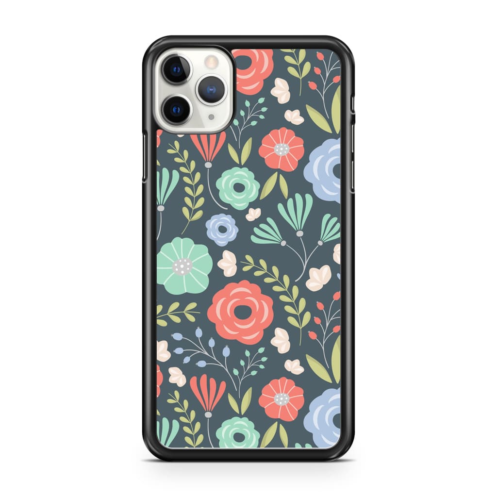 Midnight Floral Phone Case - iPhone 11 Pro Max - Phone Case