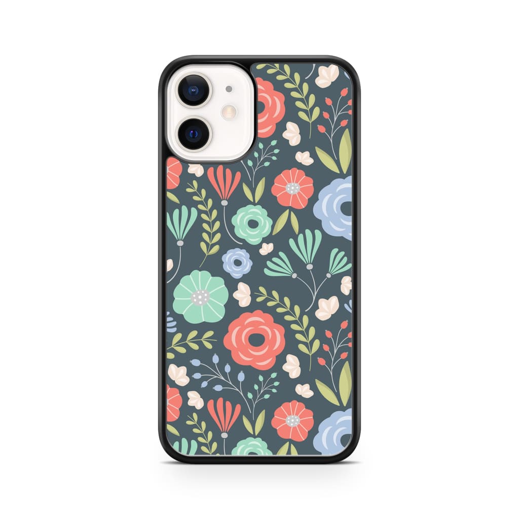 Midnight Floral Phone Case - iPhone 12 Mini - Phone Case