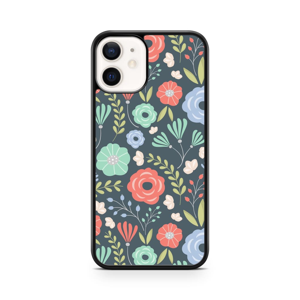Midnight Floral Phone Case - iPhone 12/12 Pro - Phone Case