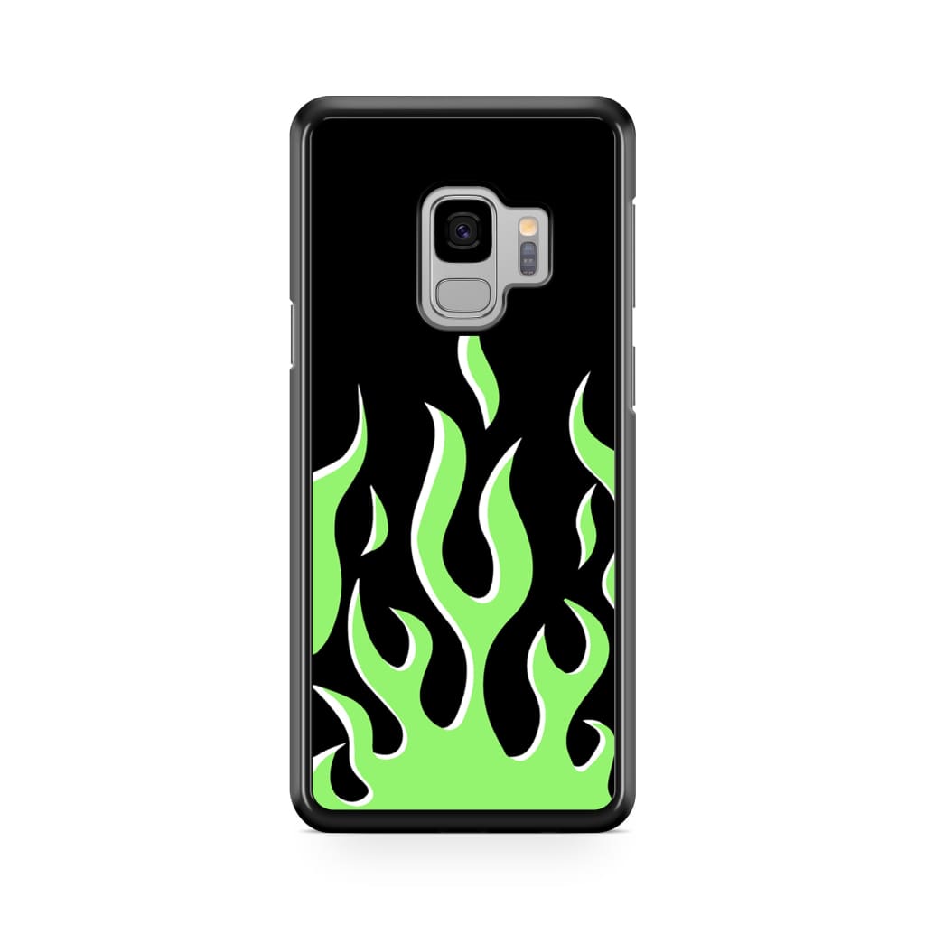Neon Flames Phone Case - Galaxy S9 - Phone Case