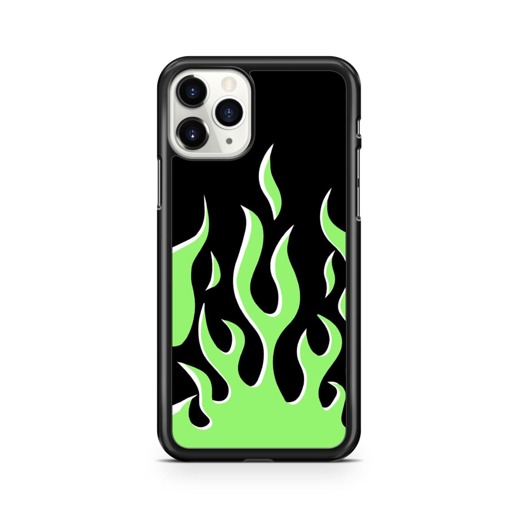 Neon Flames Phone Case - iPhone 11 Pro - Phone Case