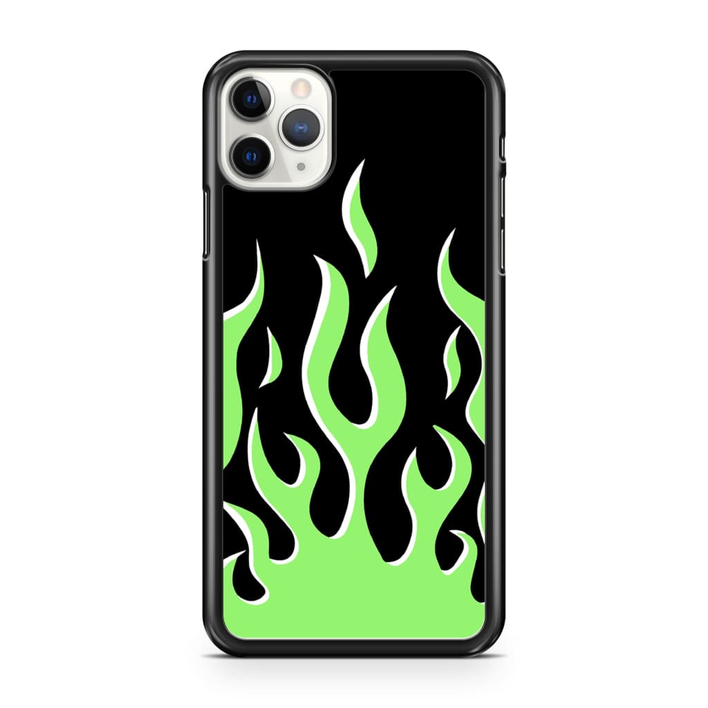 Neon Flames Phone Case - iPhone 11 Pro Max - Phone Case