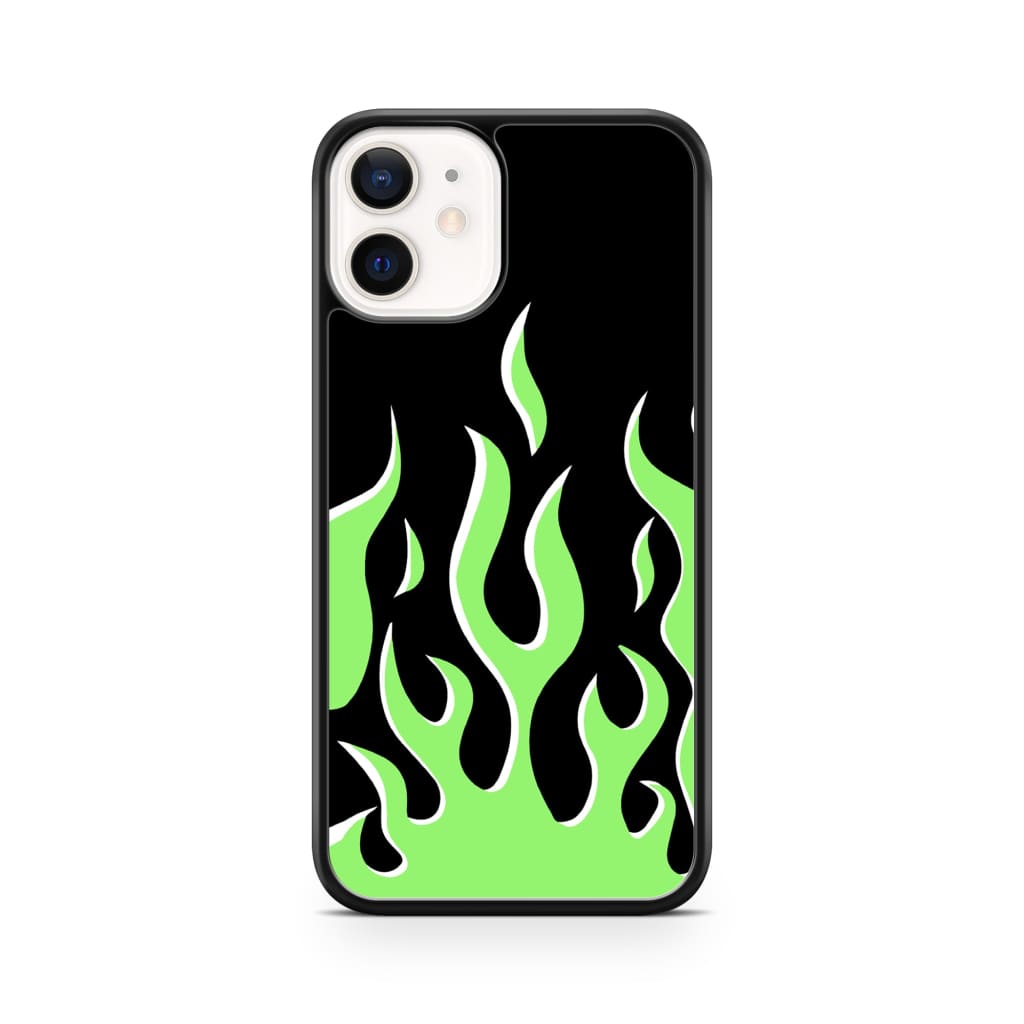 Neon Flames Phone Case - iPhone 12 Mini - Phone Case