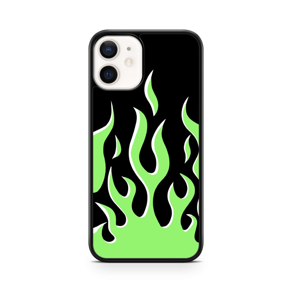 Neon Flames Phone Case - iPhone 12/12 Pro - Phone Case