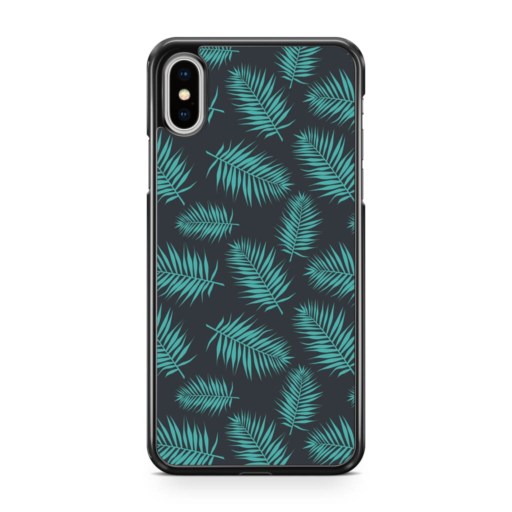 Night Sky Leaves Phone Case - iPhone XS Max - Phone Case