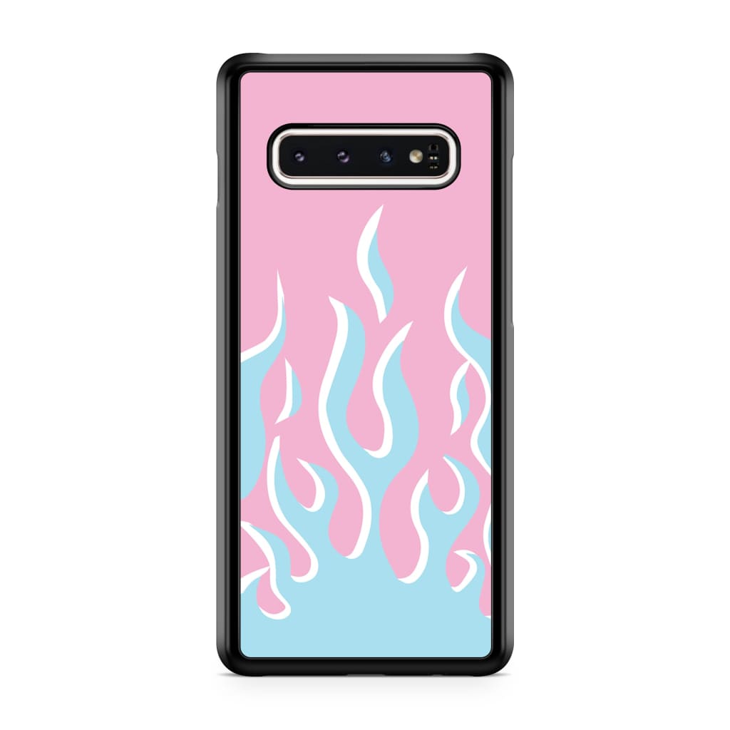 Pastel Flames Phone Case - Galaxy S10 Plus - Phone Case