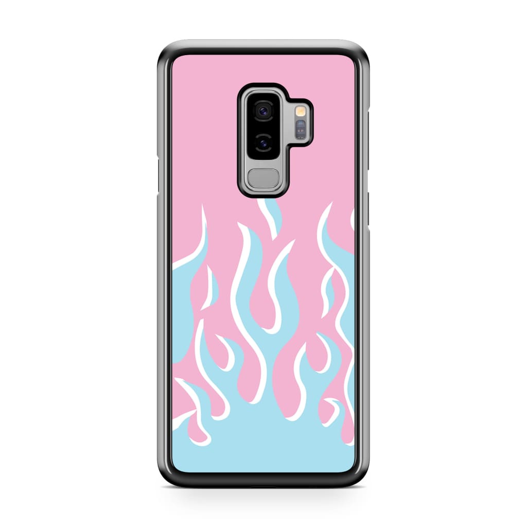 Pastel Flames Phone Case - Galaxy S9 Plus - Phone Case