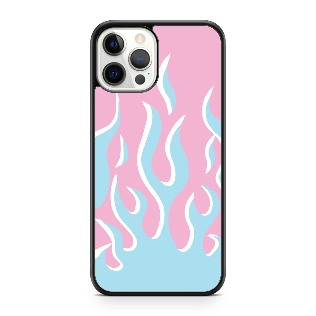 Pastel Flames Phone Case - iPhone 12 Pro Max - Phone Case
