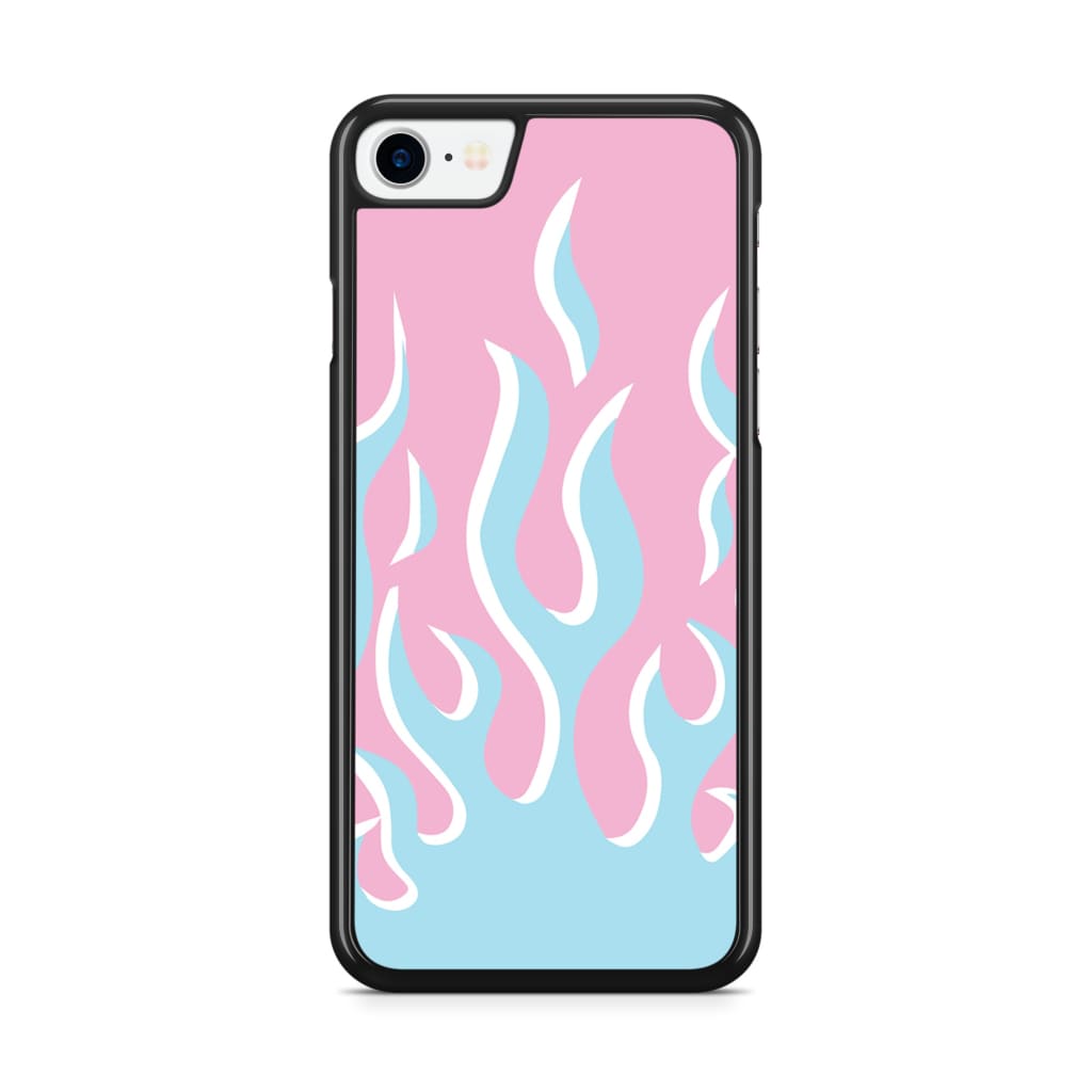 Pastel Flames Phone Case - iPhone SE/6/7/8 - Phone Case