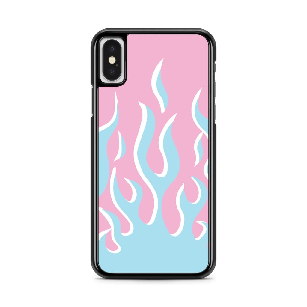 Pastel Flames Phone Case - iPhone X/XS - Phone Case