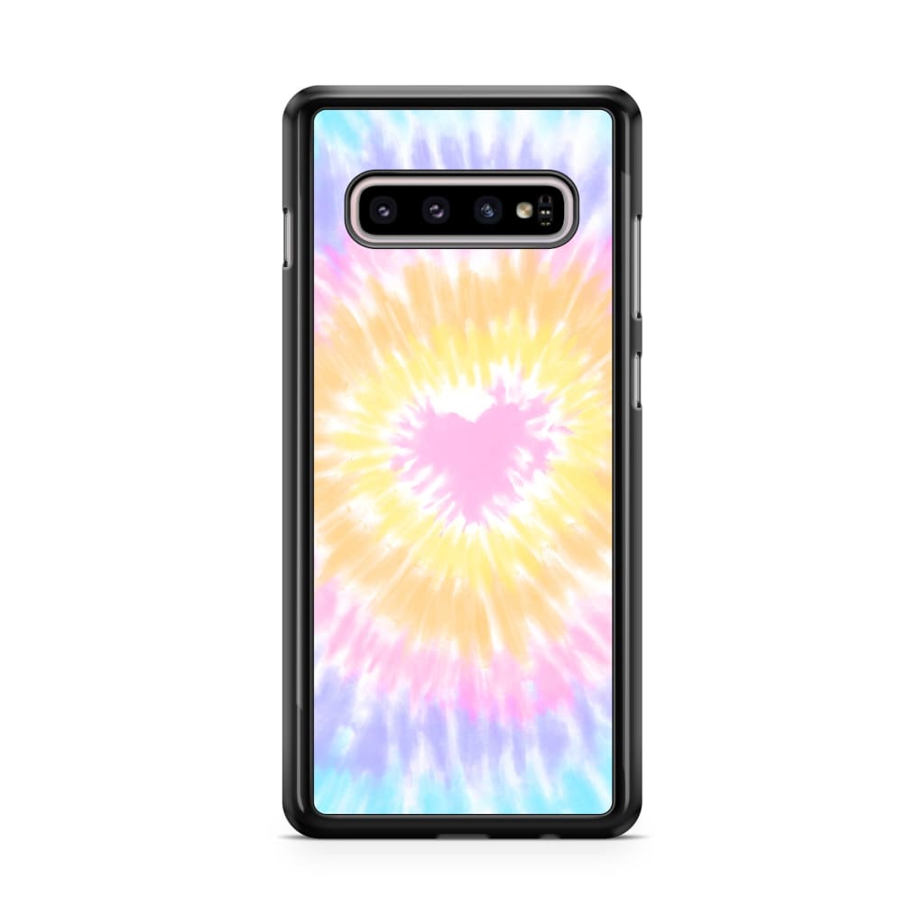 Pastel Heart Tie Dye Phone Case - Galaxy S10 - Phone Case
