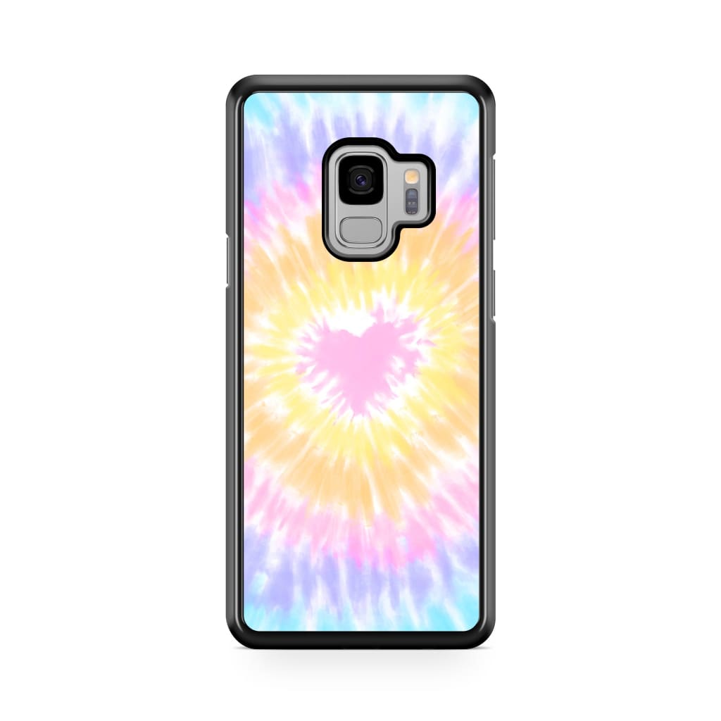 Pastel Heart Tie Dye Phone Case - Galaxy S9 - Phone Case
