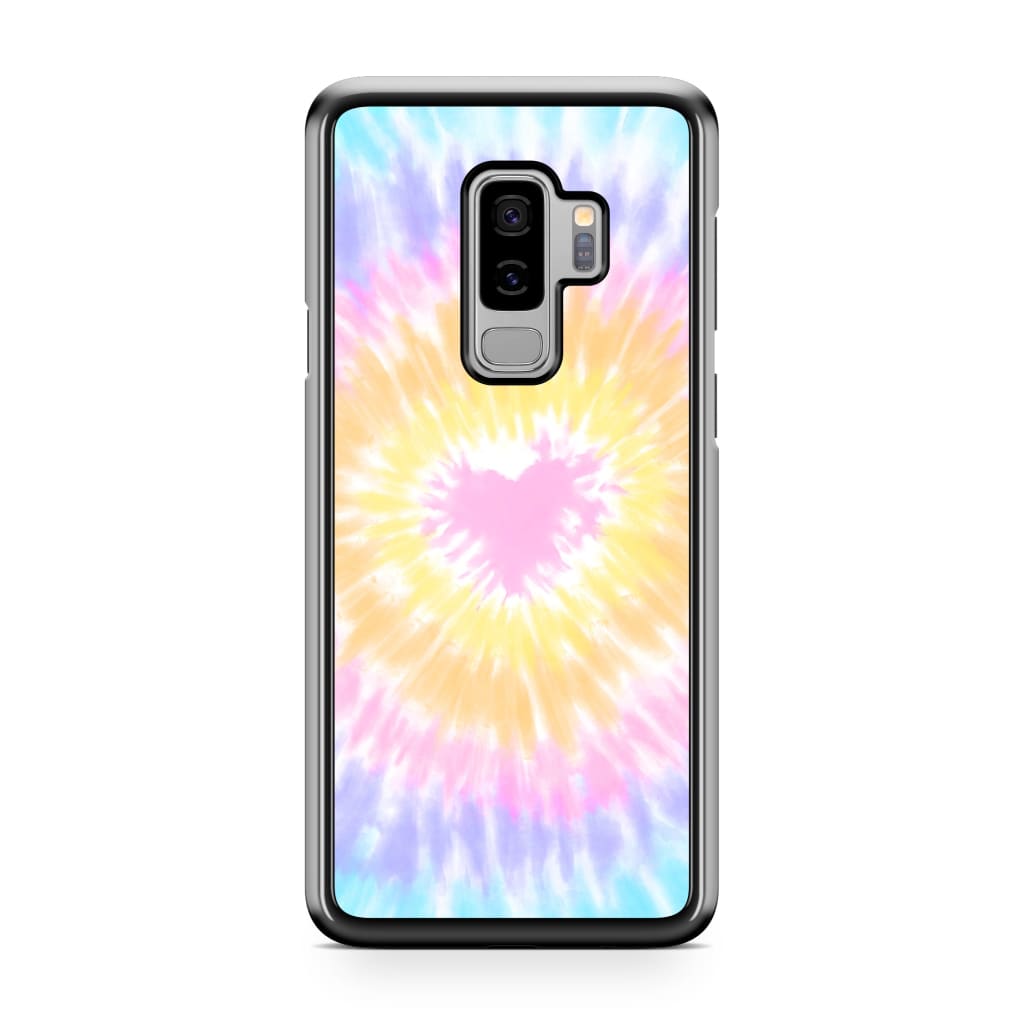 Pastel Heart Tie Dye Phone Case - Galaxy S9 Plus - Phone 