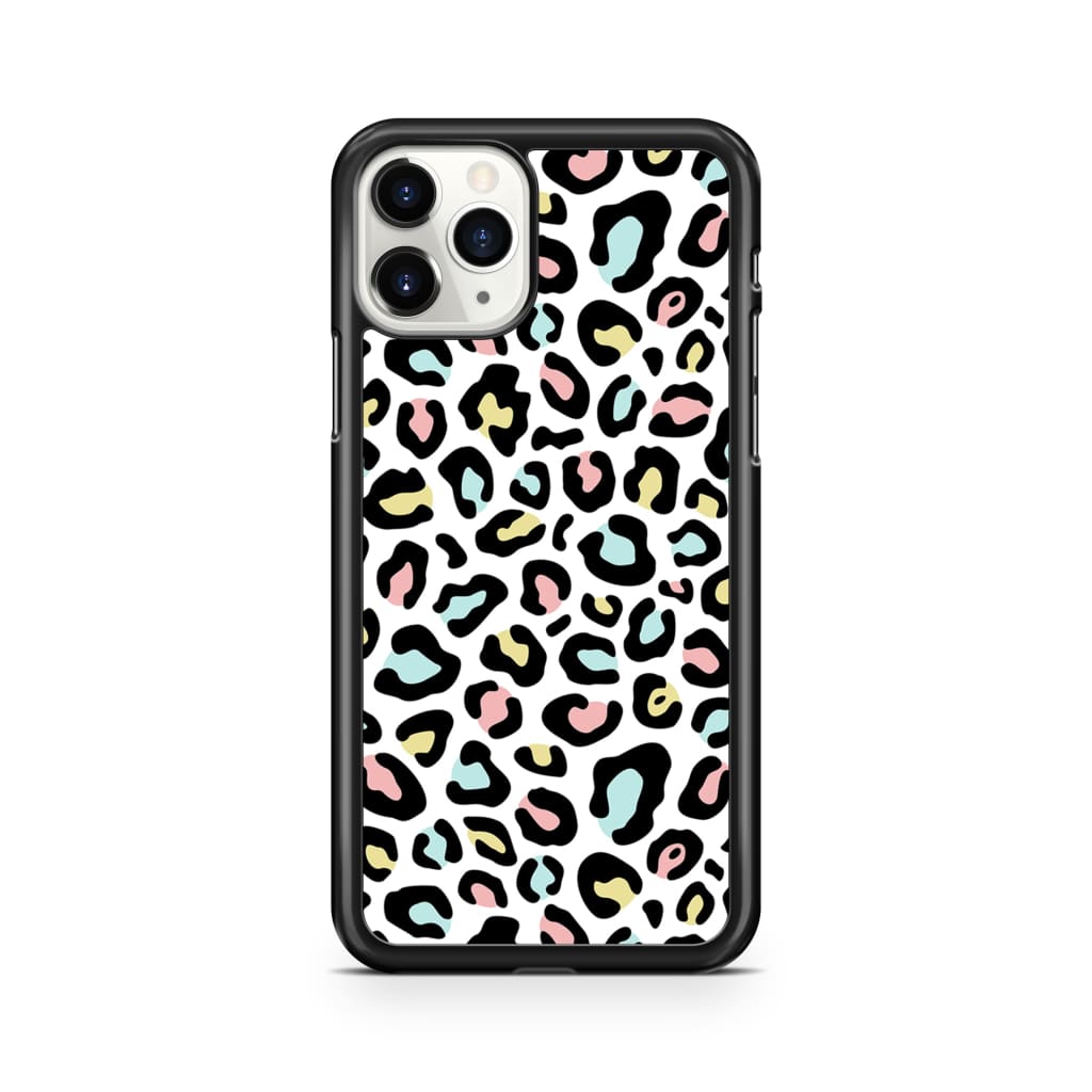Pastel Leopard Phone Case - iPhone 11 Pro - Phone Case