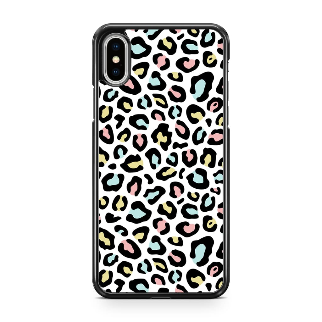 Pastel Leopard Phone Case - iPhone XS Max - Phone Case